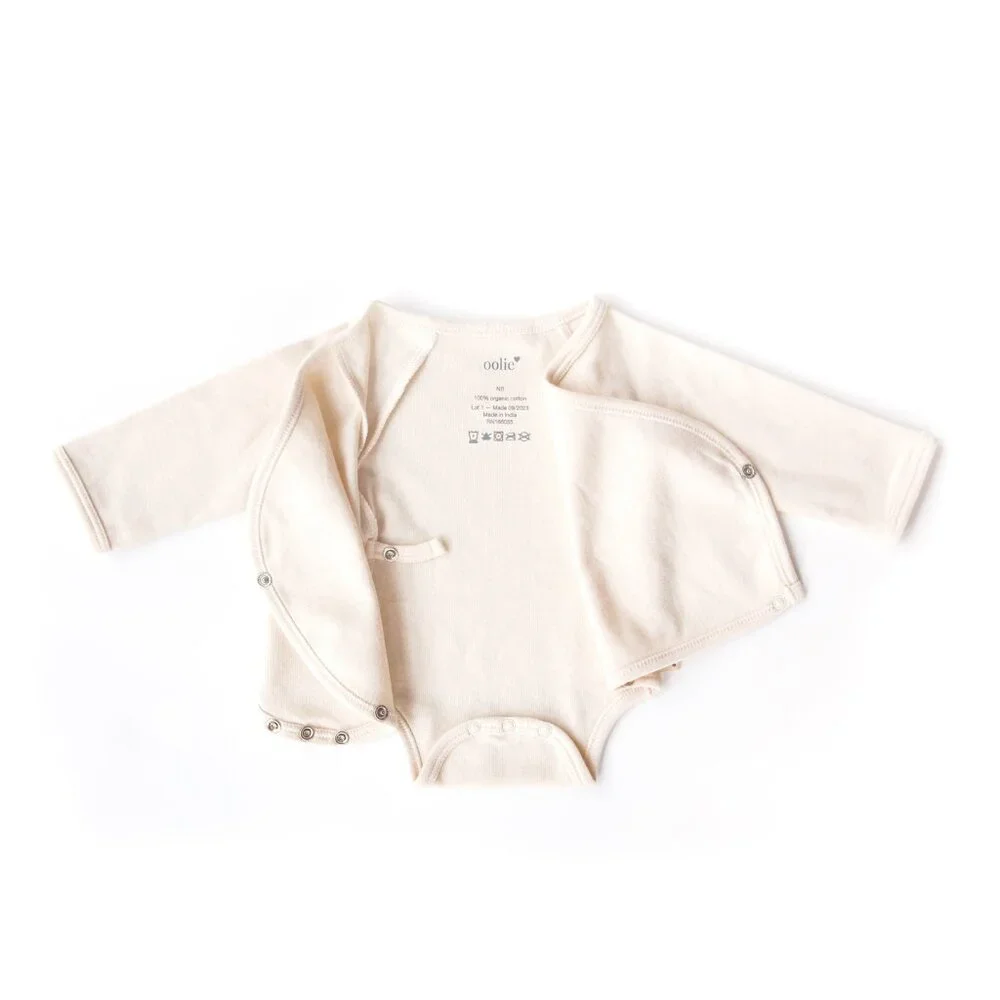 Oolie - NATURAL | Organic Onesie - Picture 2 of 4